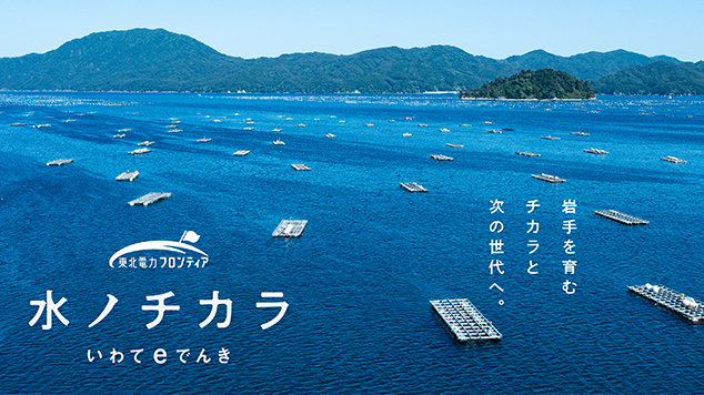 東北電力フロンティア 水のチカラ いわてeでんき 岩手を育むチカラと次の世代へ。